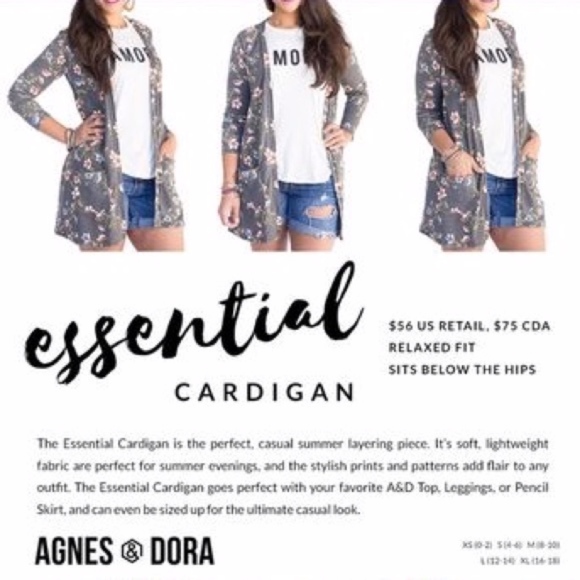 Agnes & Dora | Essential Cardigan - Picture 3 of 5